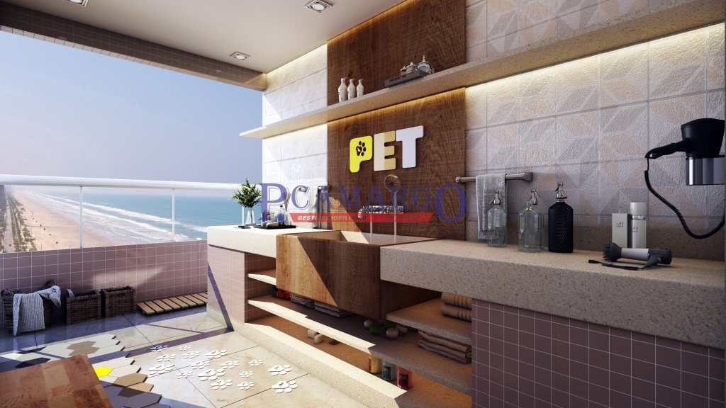 Apartamento em Praia Grande, no bairro Real