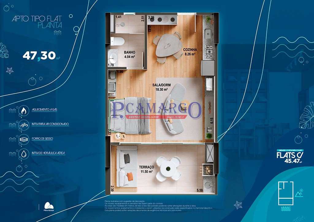 Apartamento em Praia Grande, no bairro Tupi