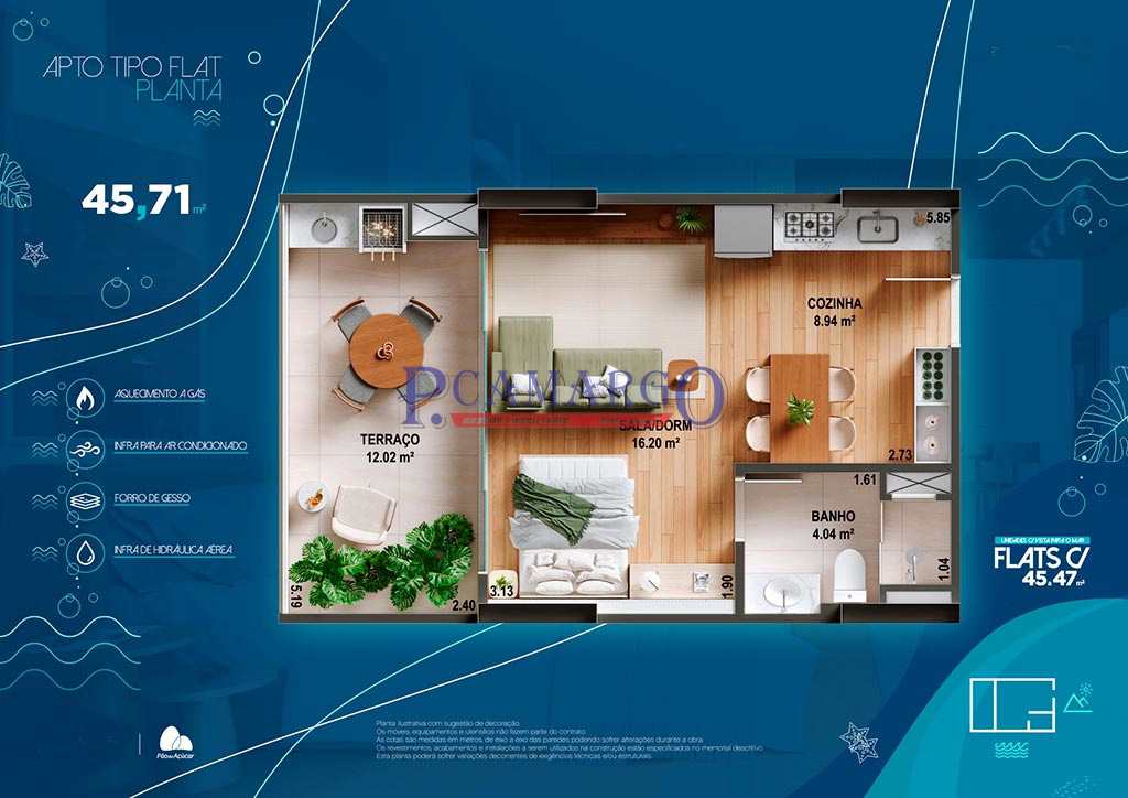 Apartamento em Praia Grande, no bairro Tupi