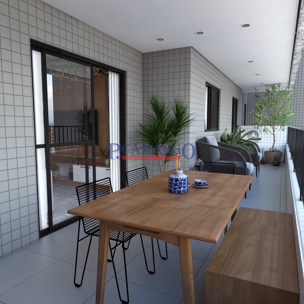Apartamento em Praia Grande, no bairro Aviação