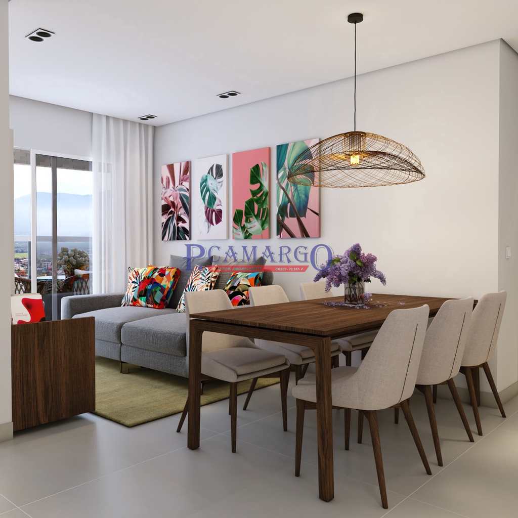 Apartamento em Praia Grande, no bairro Guilhermina