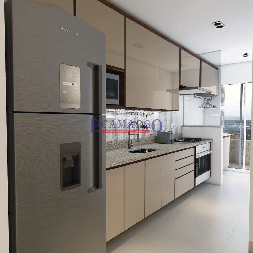 Apartamento em Praia Grande, no bairro Guilhermina