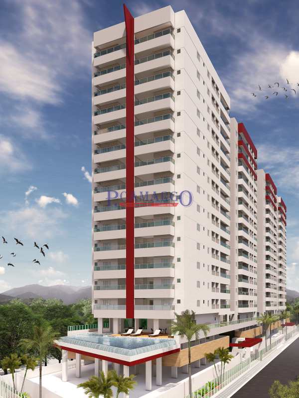 Apartamento em Praia Grande, no bairro Caiçara