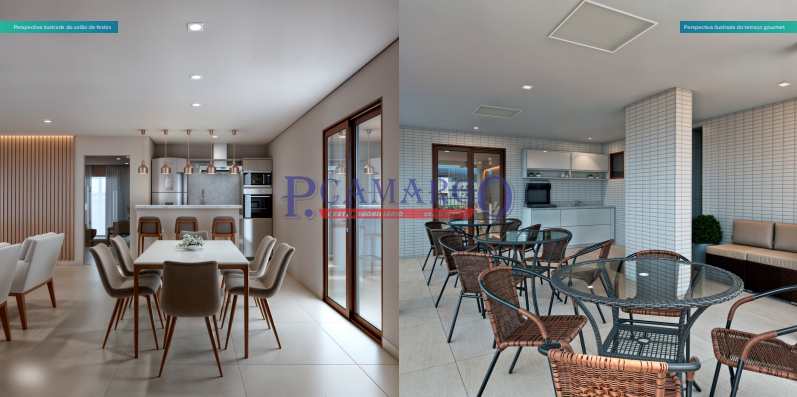 Apartamento em Praia Grande, no bairro Mirim