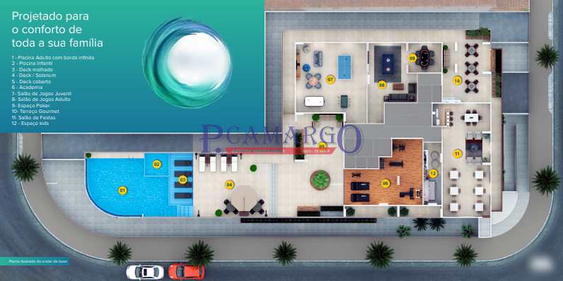 Apartamento em Praia Grande, no bairro Mirim