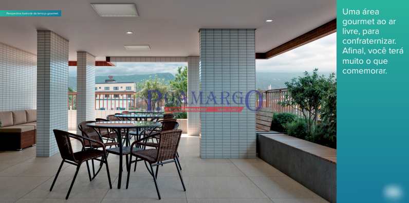 Apartamento em Praia Grande, no bairro Mirim