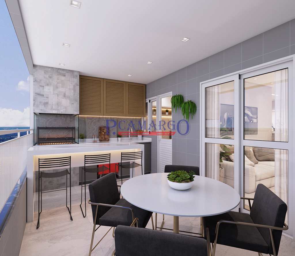 Apartamento em Praia Grande, no bairro Canto do Forte