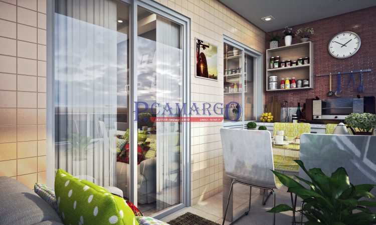 Apartamento em Praia Grande, no bairro Canto do Forte