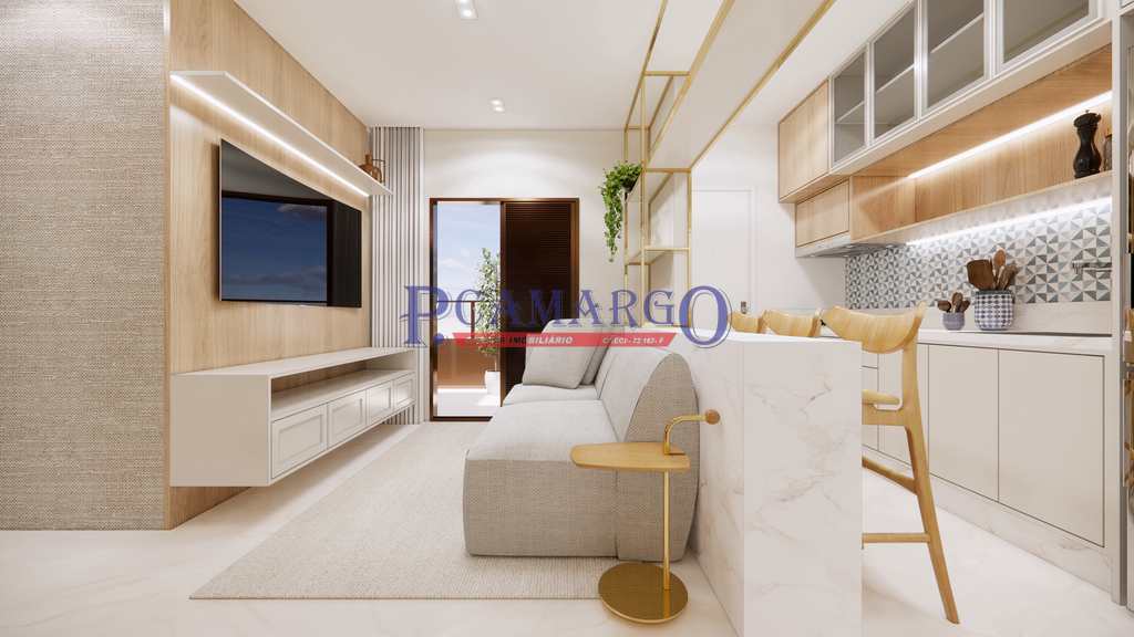 Apartamento em Praia Grande, no bairro Canto do Forte