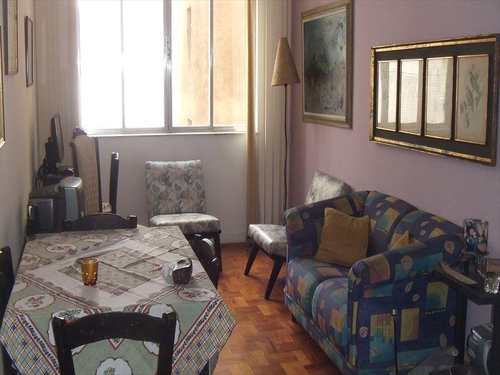 Apartamento, código 91020 em São Vicente, bairro Itararé