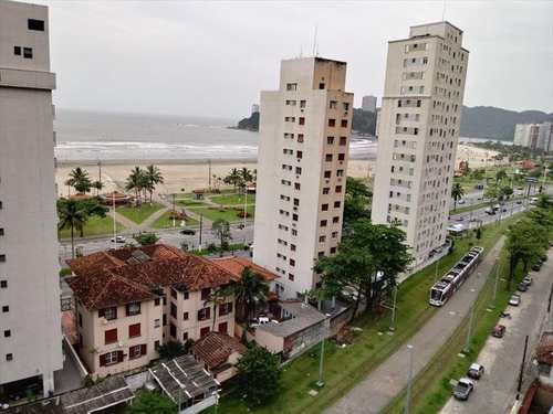 Apartamento, código 8998 em São Vicente, bairro Itararé