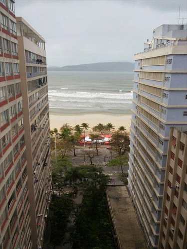 Apartamento, código 8879 em São Vicente, bairro Itararé