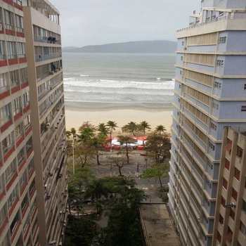 Apartamento em São Vicente, bairro Itararé