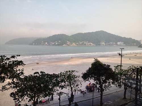 Apartamento, código 3555 em São Vicente, bairro Centro