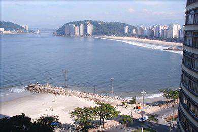 Apartamento, código 2090 em São Vicente, bairro Centro
