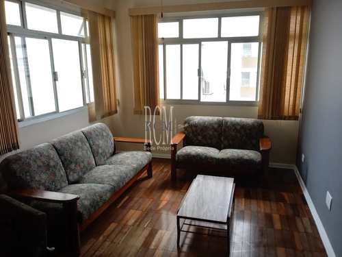 Apartamento, código 91664 em São Vicente, bairro Itararé