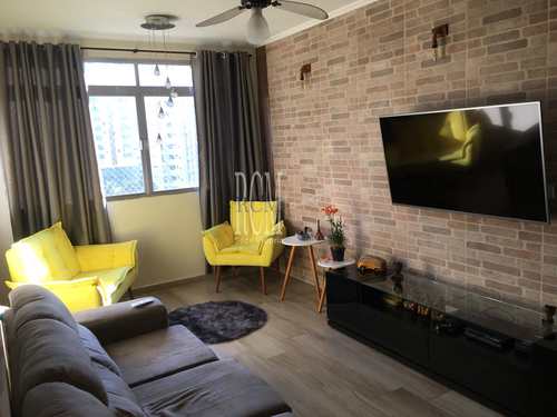 Apartamento, código 92713 em São Vicente, bairro Itararé