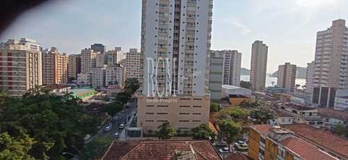 Apartamento, código 92834 em São Vicente, bairro Centro