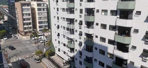 Apartamento, código 93064 em São Vicente, bairro Centro