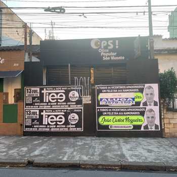 Casa Comercial em São Vicente, bairro Centro