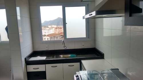 Apartamento, código 1001591689 em São Vicente, bairro Catiapoa