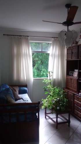 Apartamento, código 1001591726 em São Vicente, bairro Morro dos Barbosas