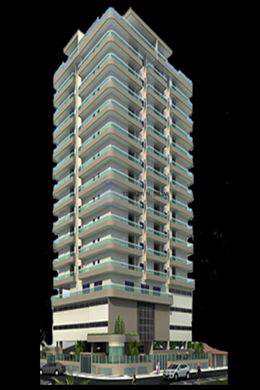 Apartamento, código 632 em Praia Grande, bairro Ocian