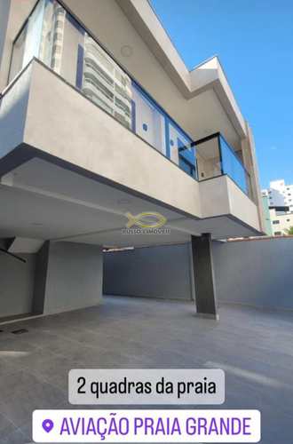 Casa de Condomínio, código 60021863 em Praia Grande, bairro Aviação