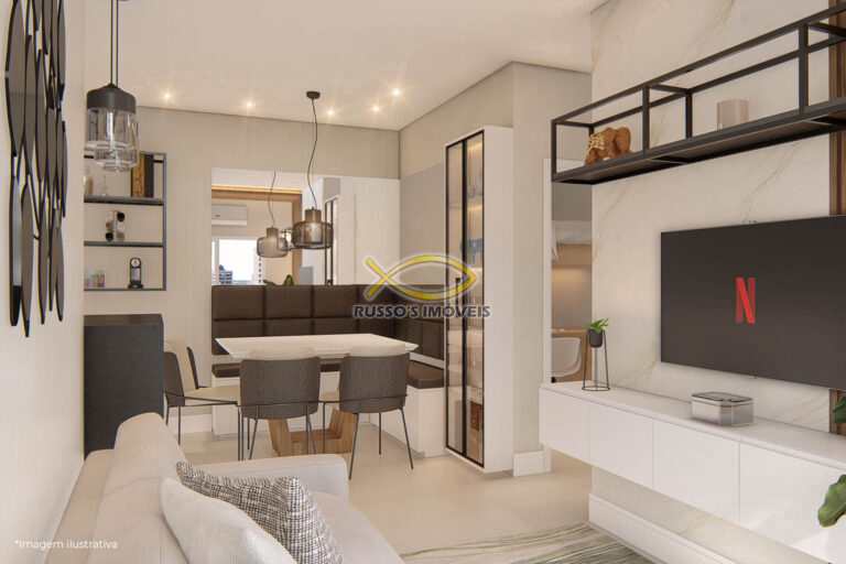 Apartamento em Praia Grande, no bairro Guilhermina