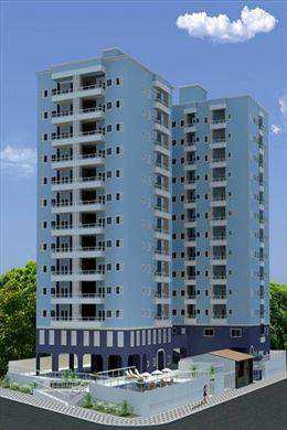 Apartamento, código 553000 em Praia Grande, bairro Maracanã