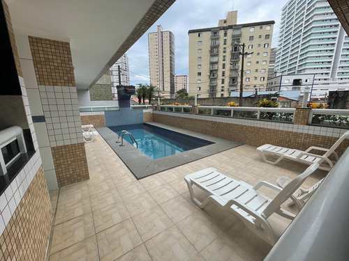 Apartamento, código 663180 em Praia Grande, bairro Caiçara