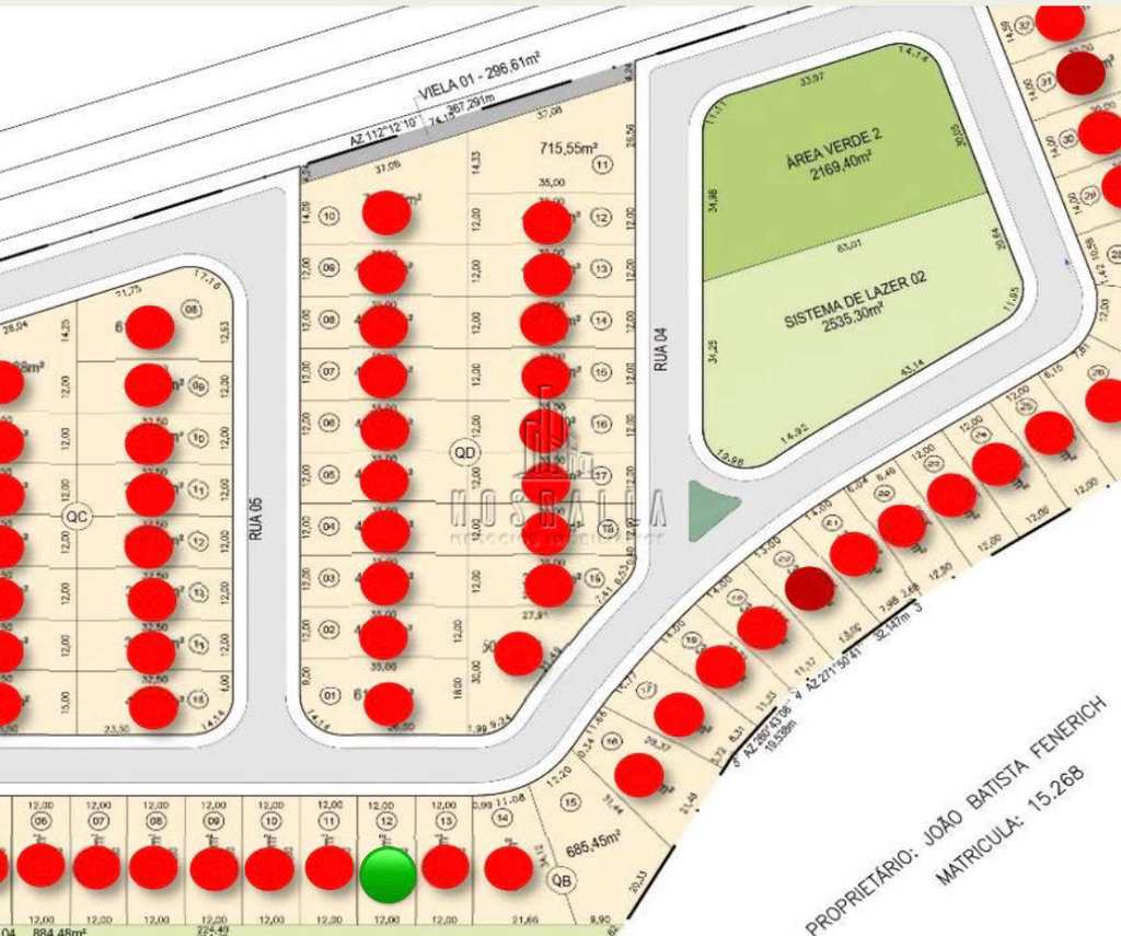 Terreno de Condomínio em Jaboticabal, no bairro Jardim Monterrey