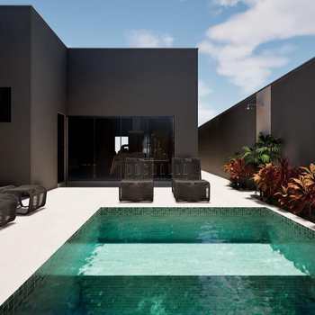 Casa de Condomínio em Jaboticabal, bairro Jardim Monterrey II