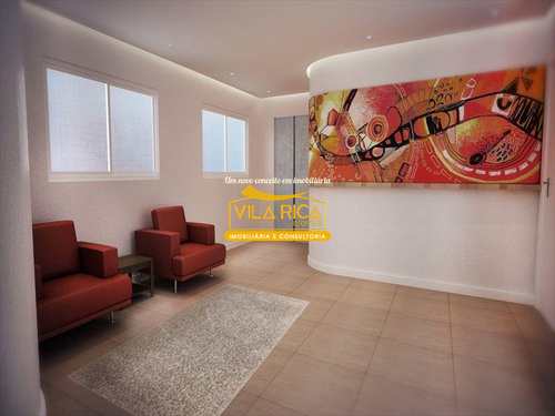 Apartamento, código 346200 em Praia Grande, bairro Boqueirão