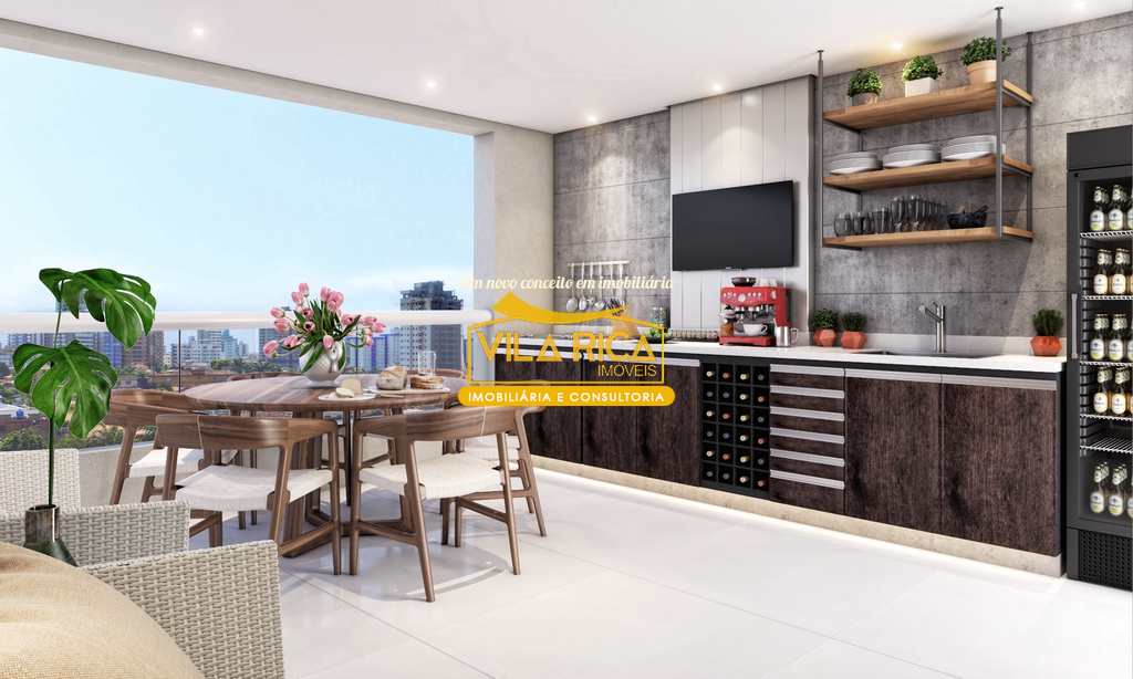 Apartamento em Praia Grande, no bairro Canto do Forte