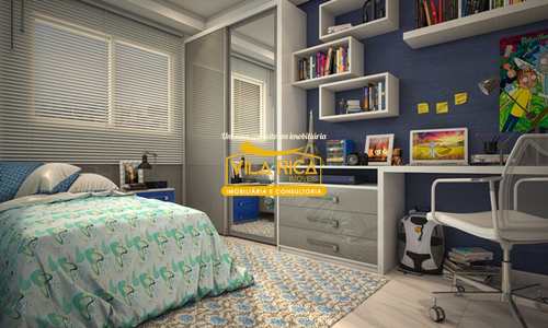 Apartamento, código 377732 em Praia Grande, bairro Guilhermina