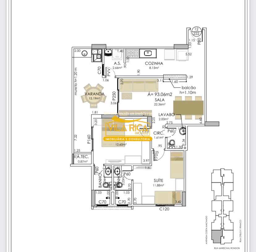 Apartamento em Praia Grande, no bairro Canto do Forte