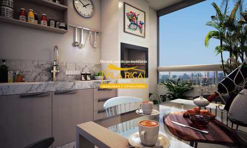 Apartamento, código 378293 em Praia Grande, bairro Maracanã