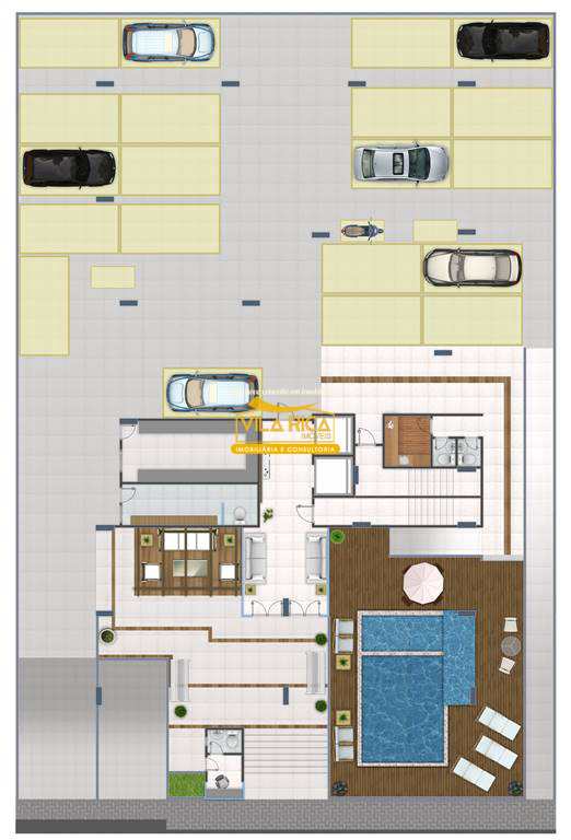 Apartamento em Praia Grande, no bairro Guilhermina
