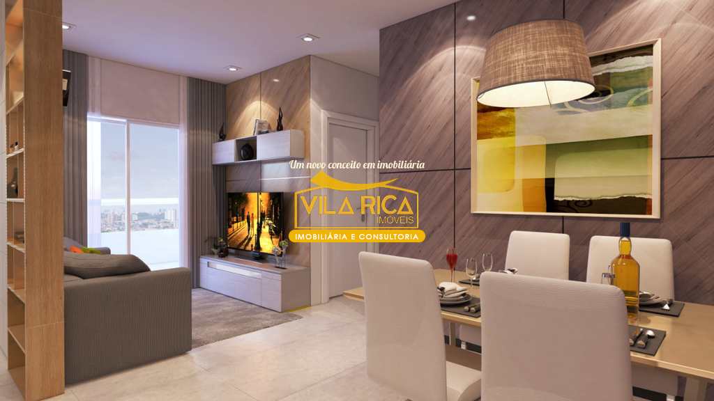 Apartamento em Praia Grande, no bairro Mirim