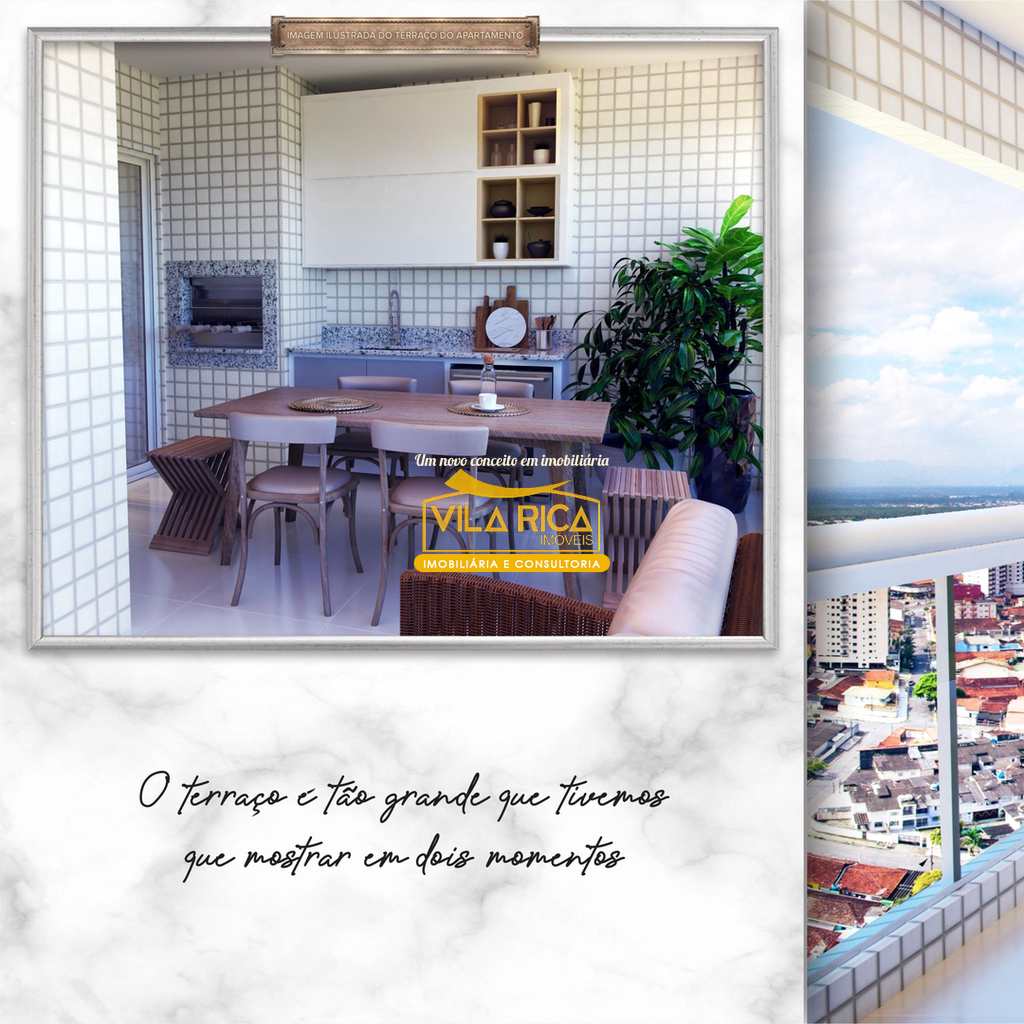 Apartamento em Praia Grande, no bairro Aviação