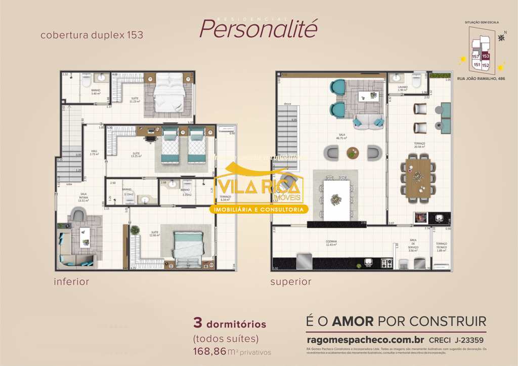 Apartamento em Praia Grande, no bairro Aviação