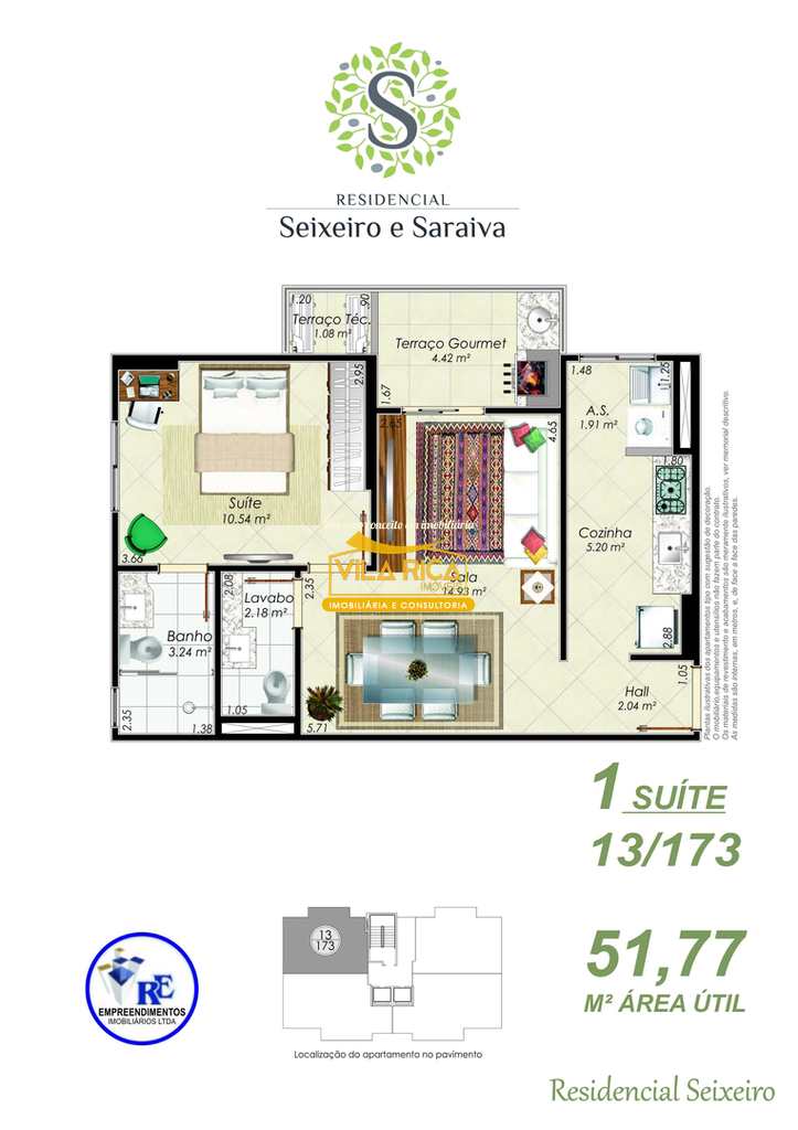 Apartamento em Praia Grande, no bairro Aviação