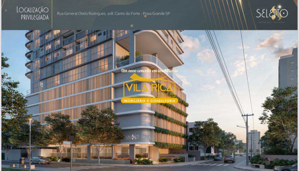 Apartamento em Praia Grande, no bairro Canto do Forte