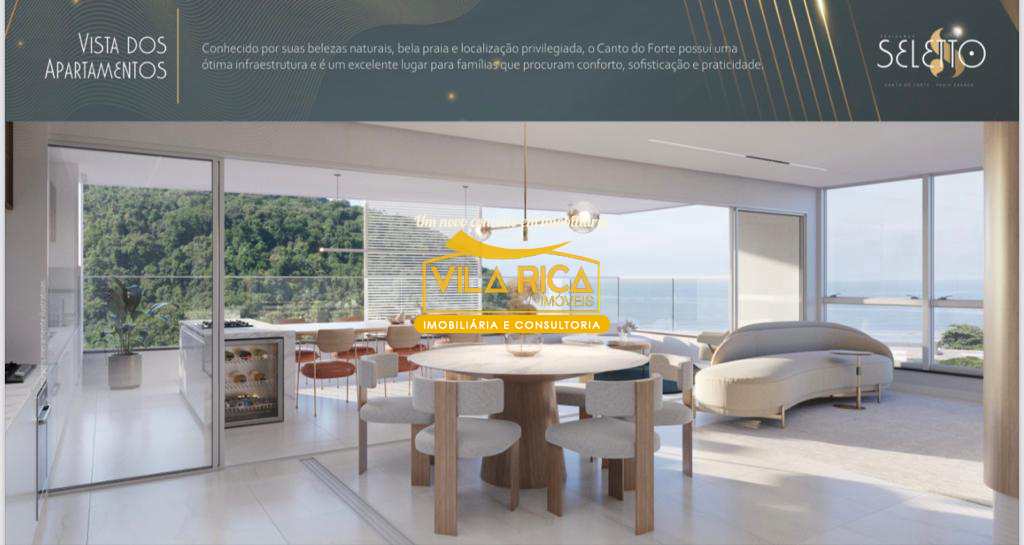 Apartamento em Praia Grande, no bairro Canto do Forte