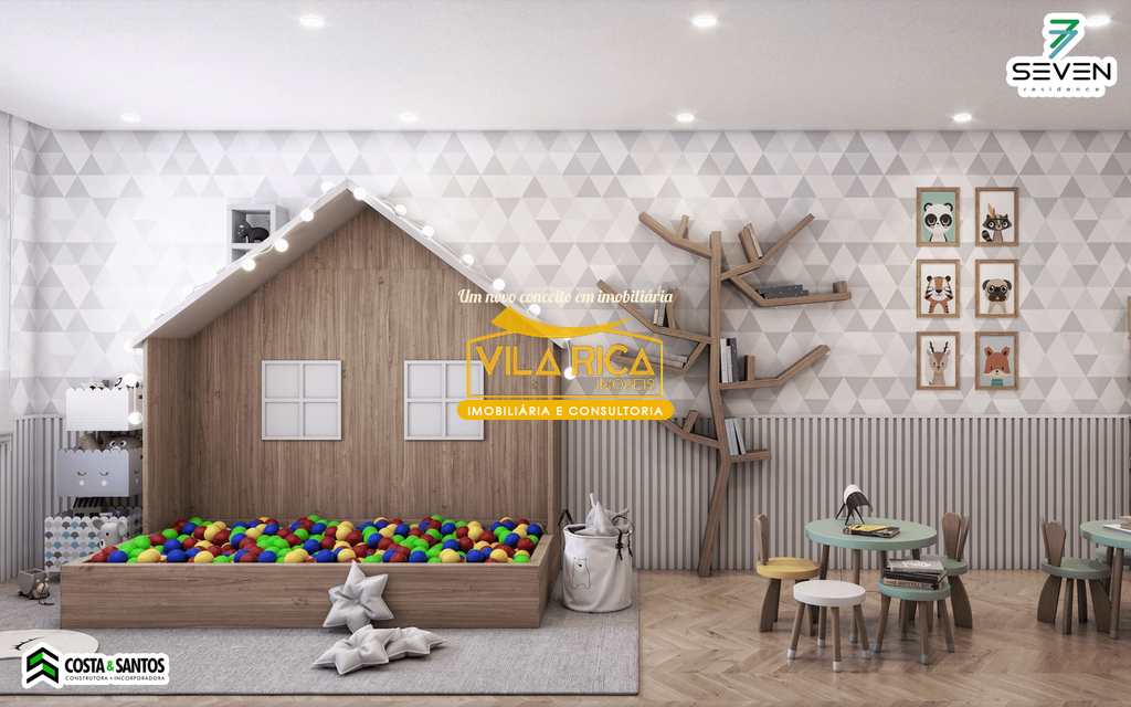 Apartamento em Praia Grande, no bairro Boqueirão