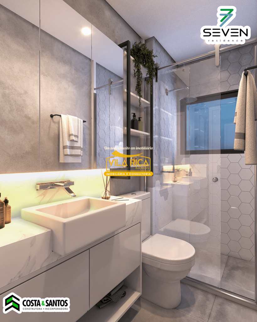 Apartamento em Praia Grande, no bairro Boqueirão