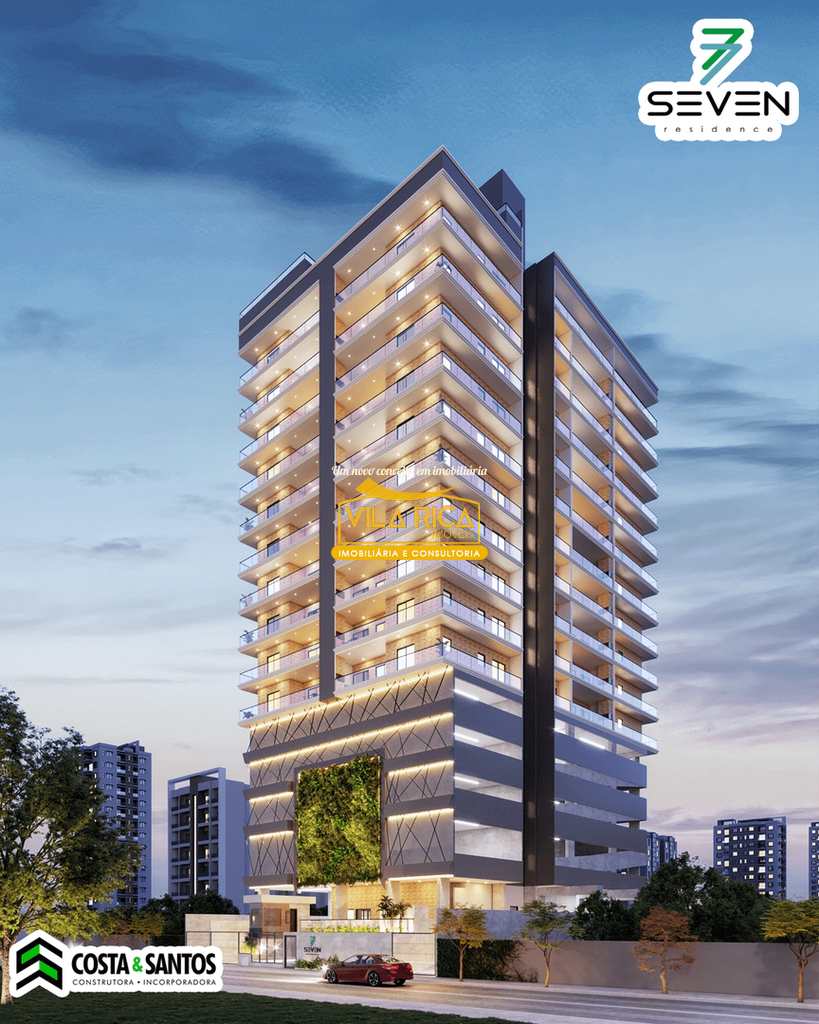 Apartamento em Praia Grande, no bairro Boqueirão