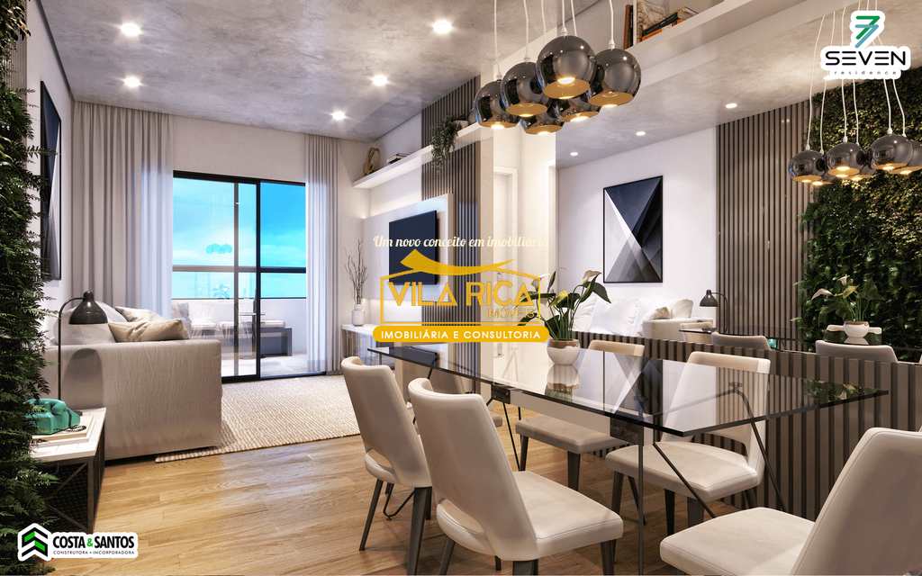 Apartamento em Praia Grande, no bairro Boqueirão