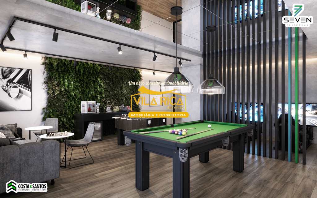 Apartamento em Praia Grande, no bairro Boqueirão